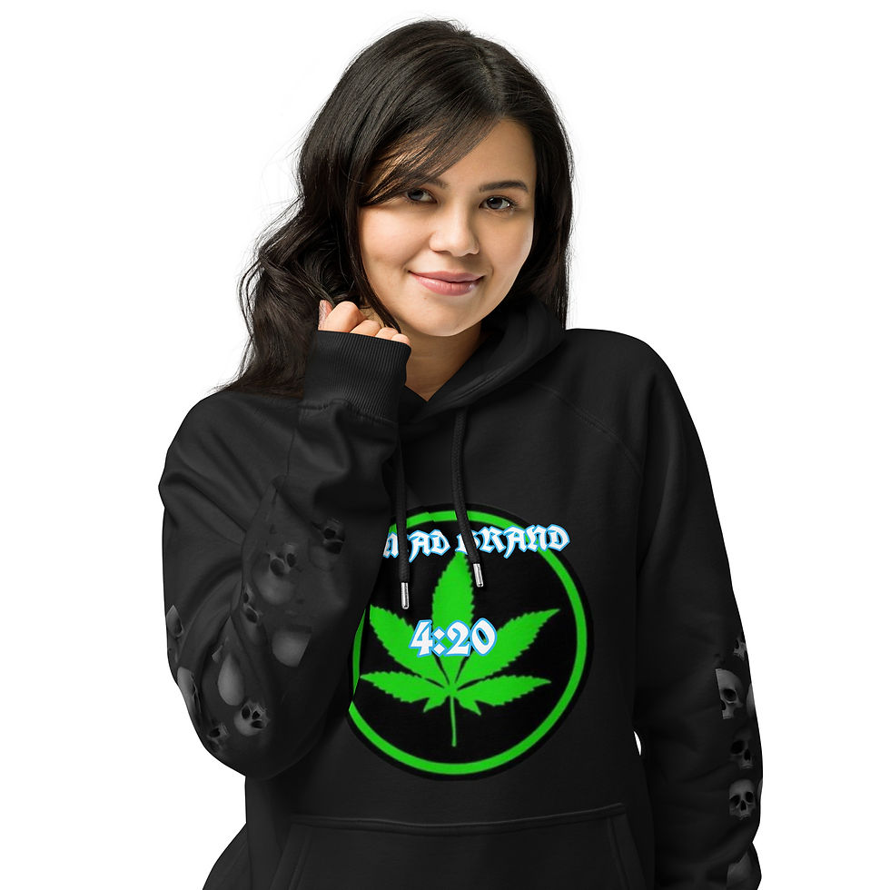 Thumbnail: Unisex eco raglan hoodie