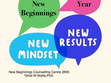 NEW YEAR- NEW MINDSET