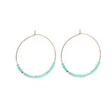 Sprinkle Hoops-Salty Beads