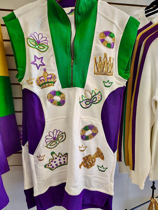 Mardi Gras Tennis Dress | Emporium@C Mardi Gras Tennis Dress | Emporium@C