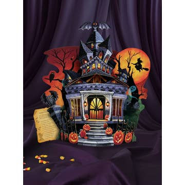 Haunted House Pop-up card