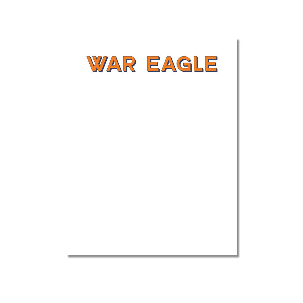 Thumbnail: Collegiate Spirit Notepad