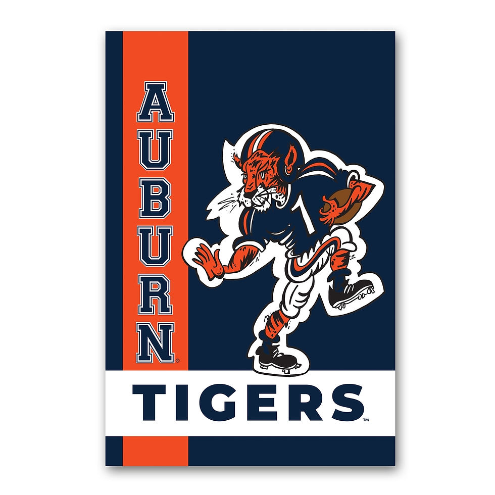 Auburn Fighting Tiger Garden Flag