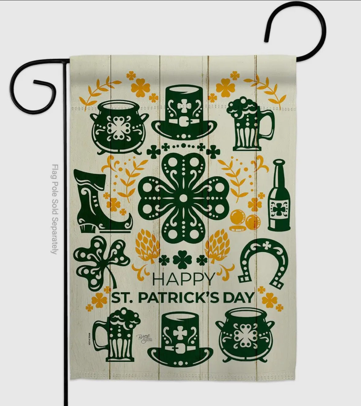 Irish For a Day Garden Flag