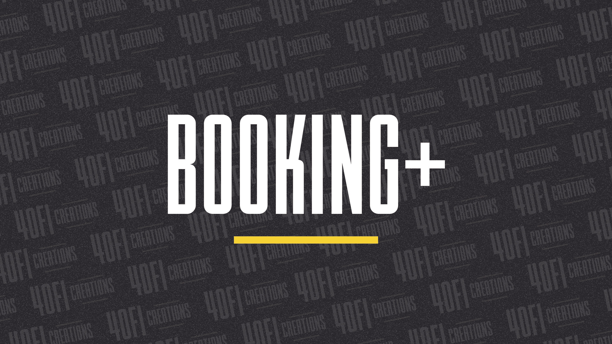 Booking české Budějovice 40FI Creations | Booking+