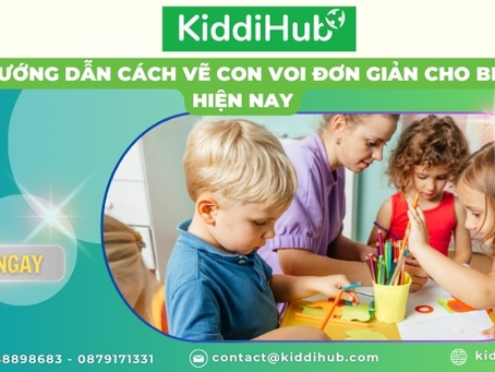 Hướng dẫn cách vẽ con voi đơn giản cho bé hiện nay