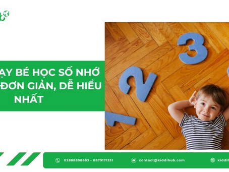 15 cách dạy bé đọc số nhanh nhớ, đơn giản, dễ hiểu nhất