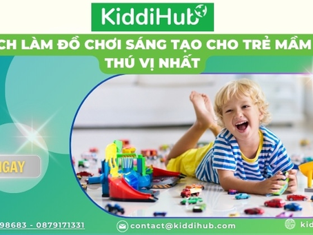 10 cách làm đồ chơi sáng tạo cho trẻ mầm non thú vị nhất