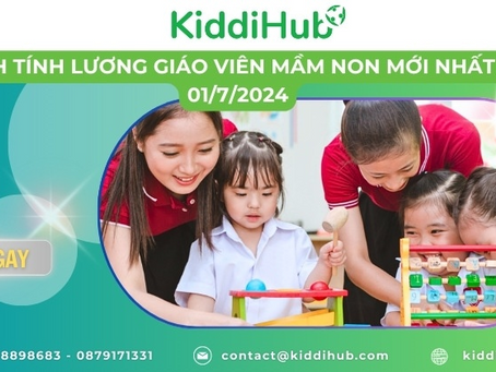Cách tính lương giáo viên mầm non mới nhất từ 01/7/2024