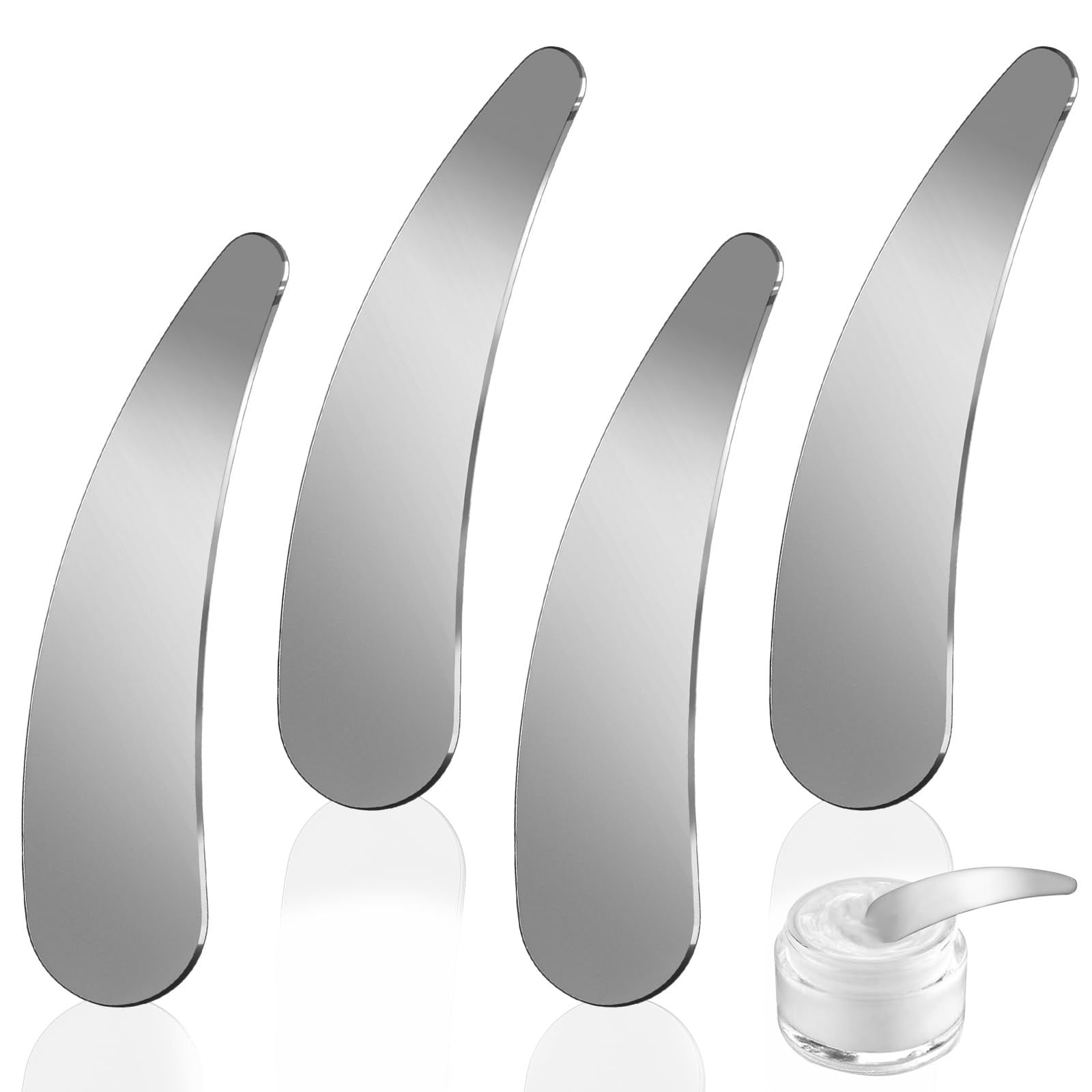 ✅ Velunia Mini Cosmetic Spatula Set (4 Pieces)