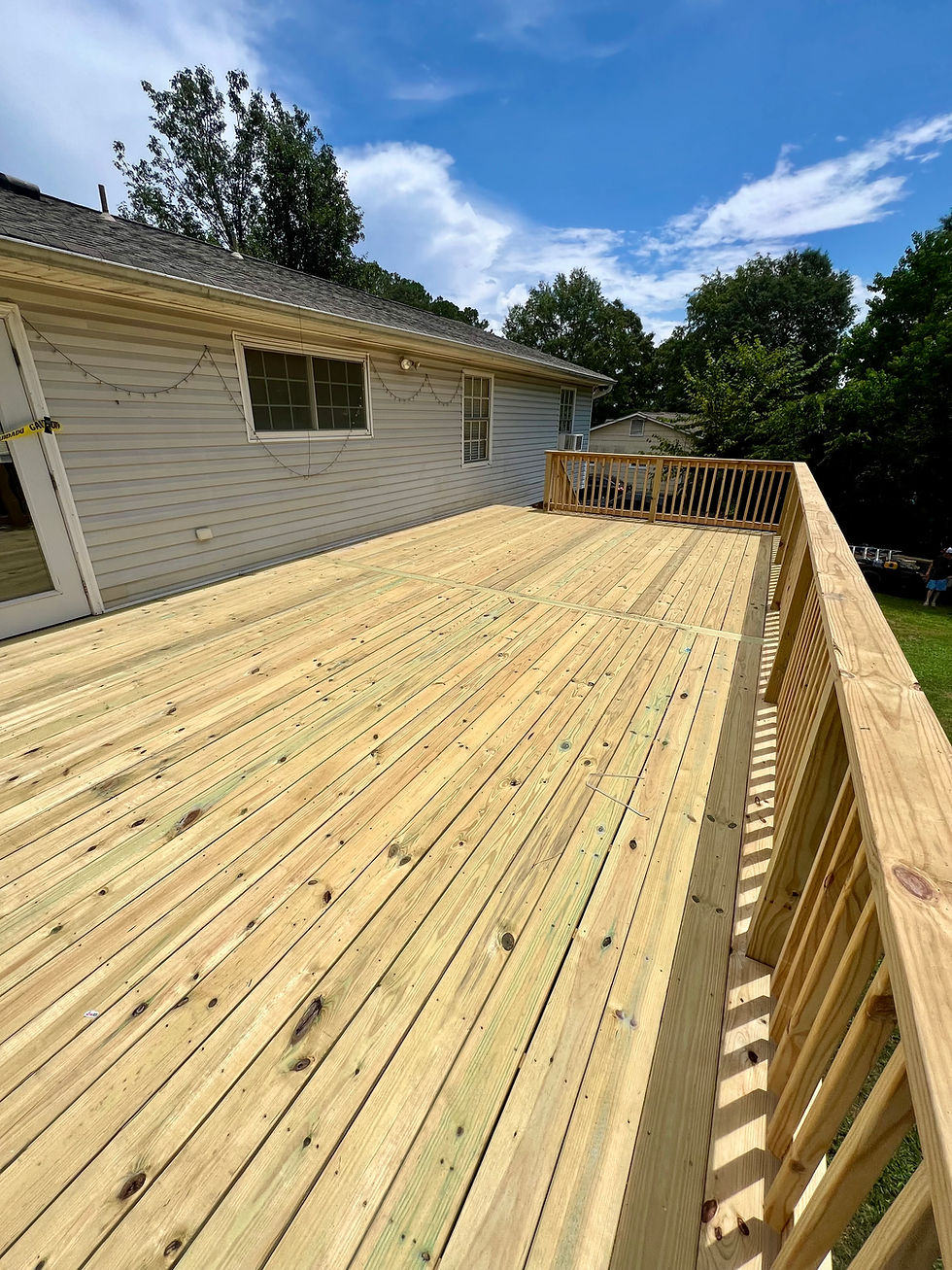 Composite Deck Builder in Alabaster