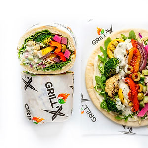 GRILL- X VEGETABLE WRAPS