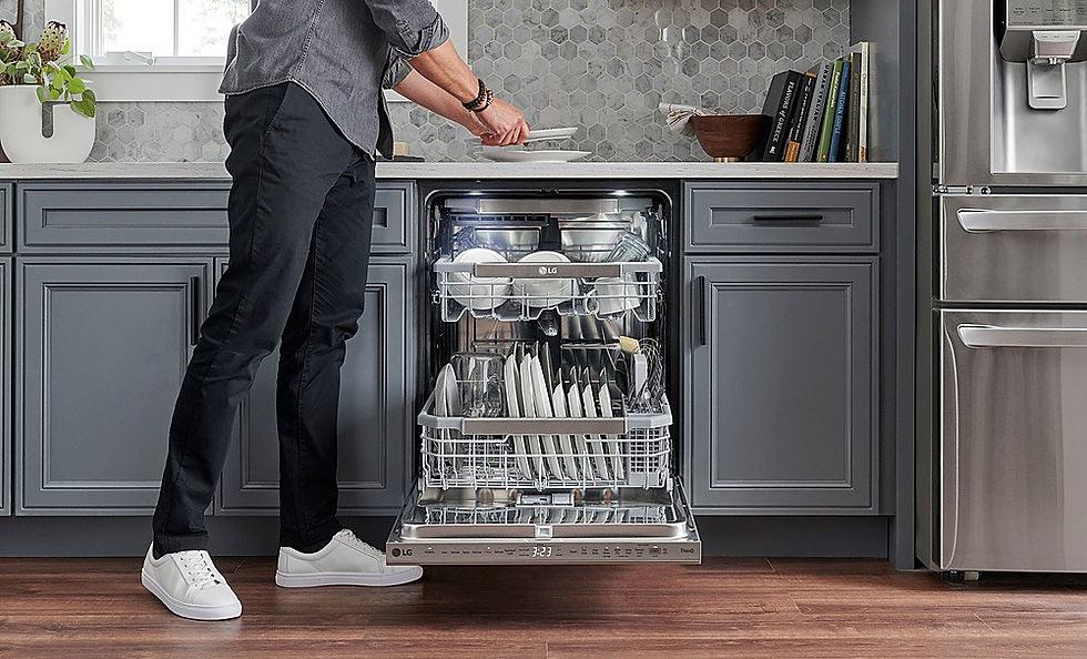Thumbnail: LG Dishwasher with 1-Hour Wash and Dry, QuadWash Pro and TrueSteam LDPH7972S
