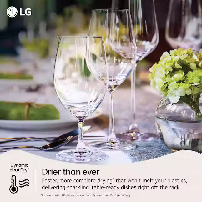 Thumbnail: LG Top Control Dishwasher with QuadWash Pro & 1-Hour Wash/Dry, 42 dBA LDNTH753S
