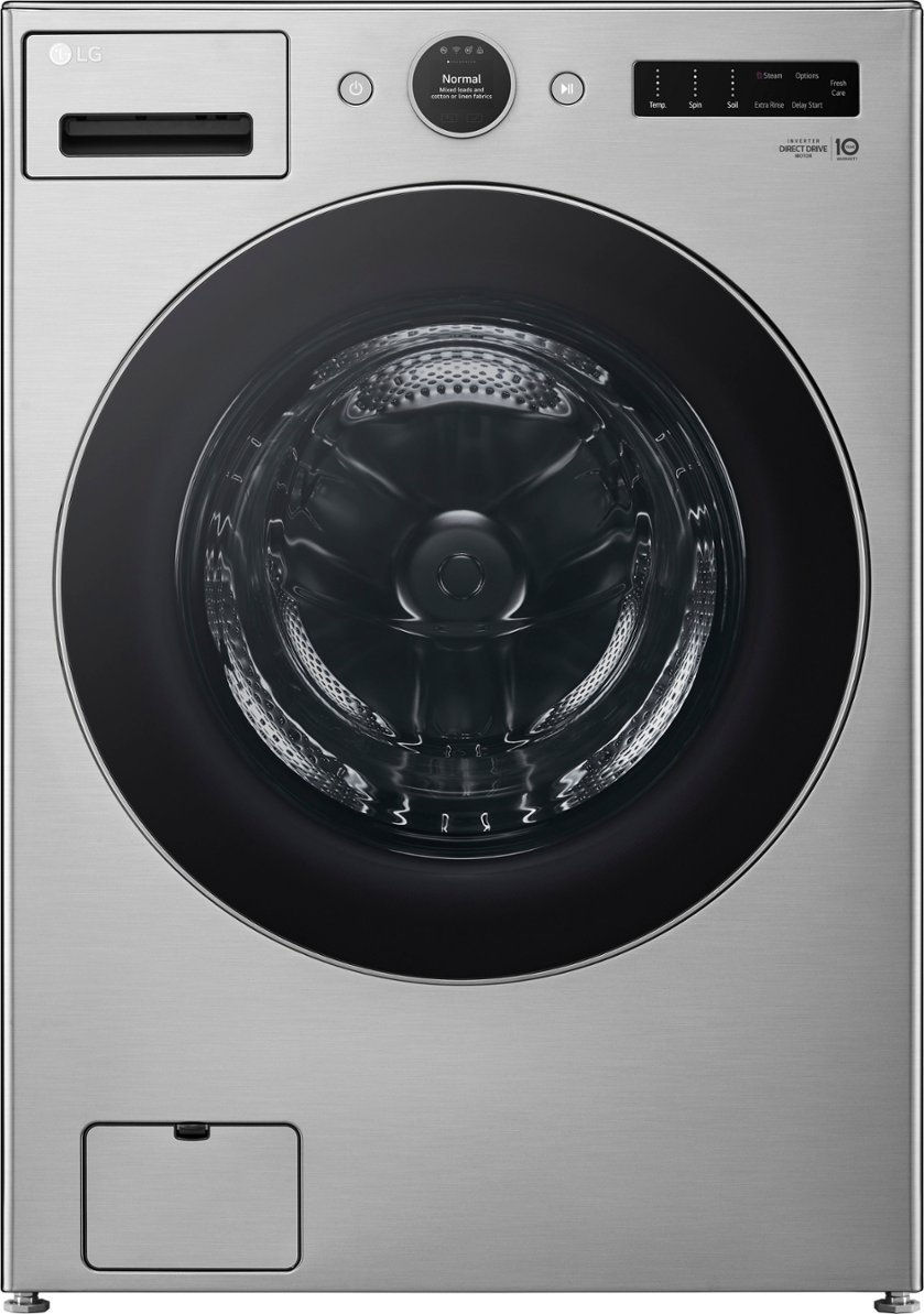 LG Smart Front Load Energy Star Washer with TurboWash® 360° and AI DD® WM5500HVA