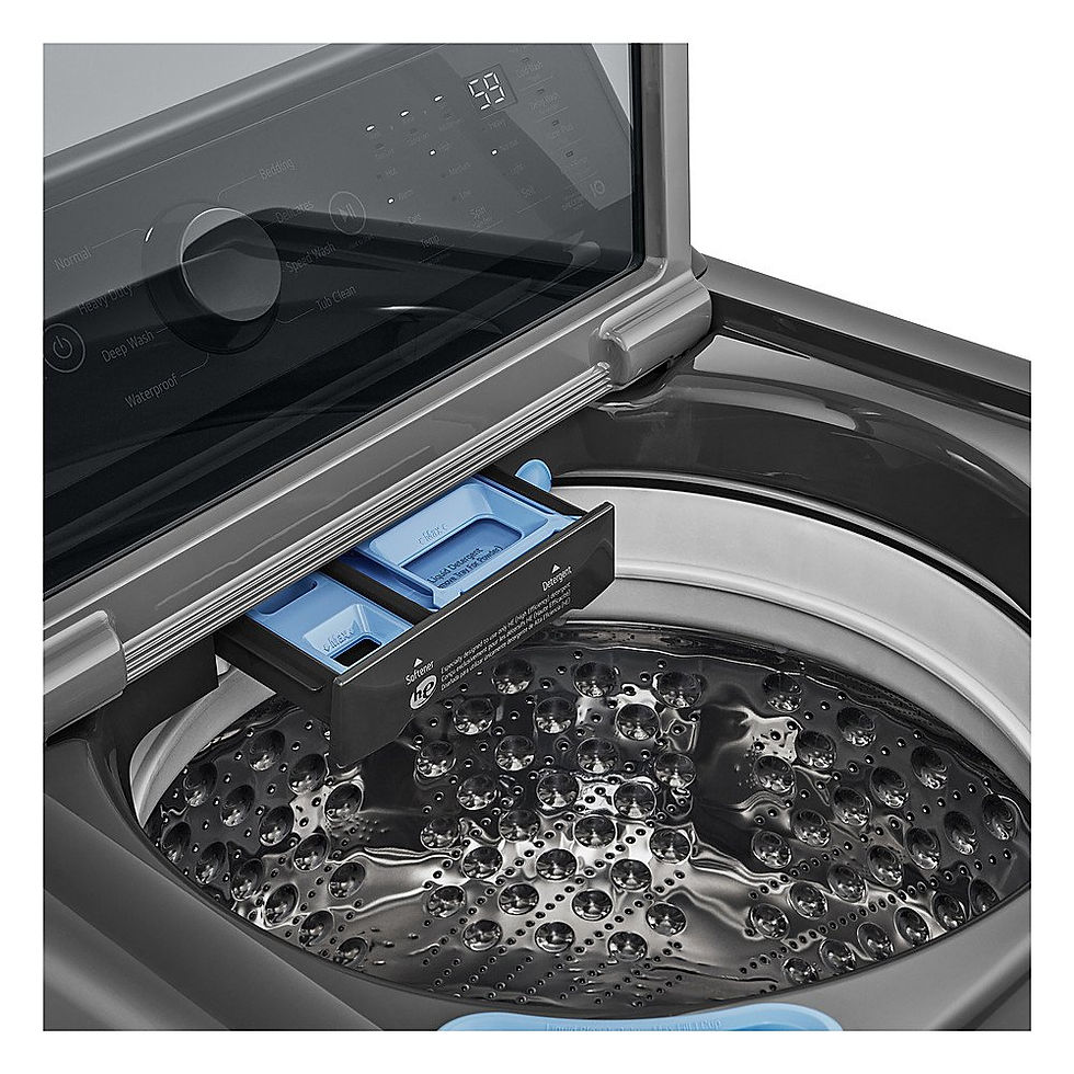 Thumbnail: LG 5 cu.ft. Top Load Washer with Impeller and NeveRust Drum WT7150CM