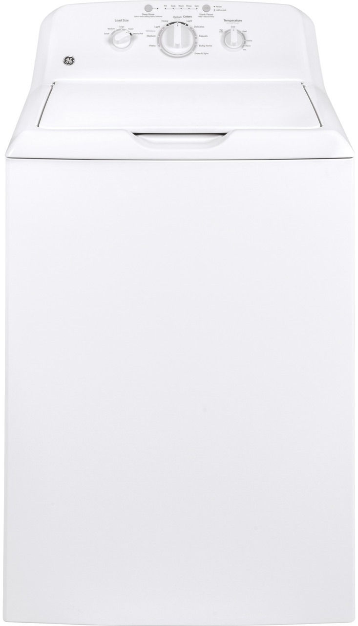 GE 3.8 cu. ft. Capacity Top Load Washer w/Agitator GTW220ACKWW