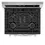 Thumbnail: LG 6.9 cu. ft. Double Oven Gas Range in with Probake Convection LDGL6924S