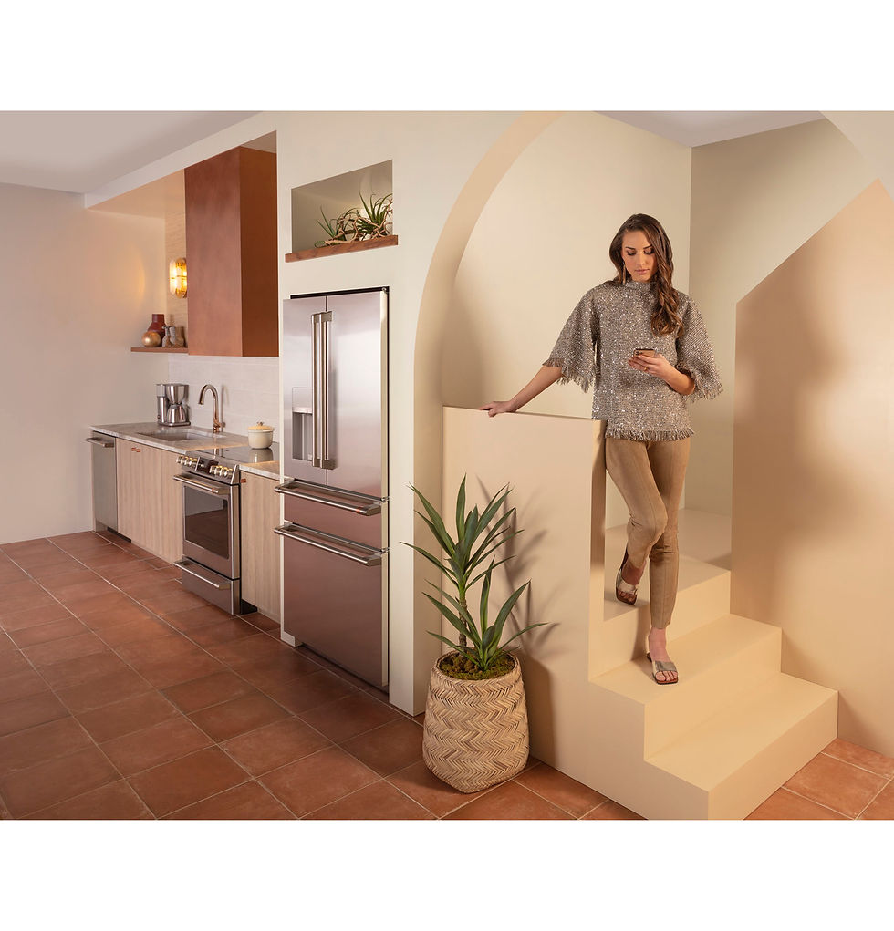 Thumbnail: Cafe 22.3 cu. ft. Counter Depth Refrigerator with Convertible Drawer