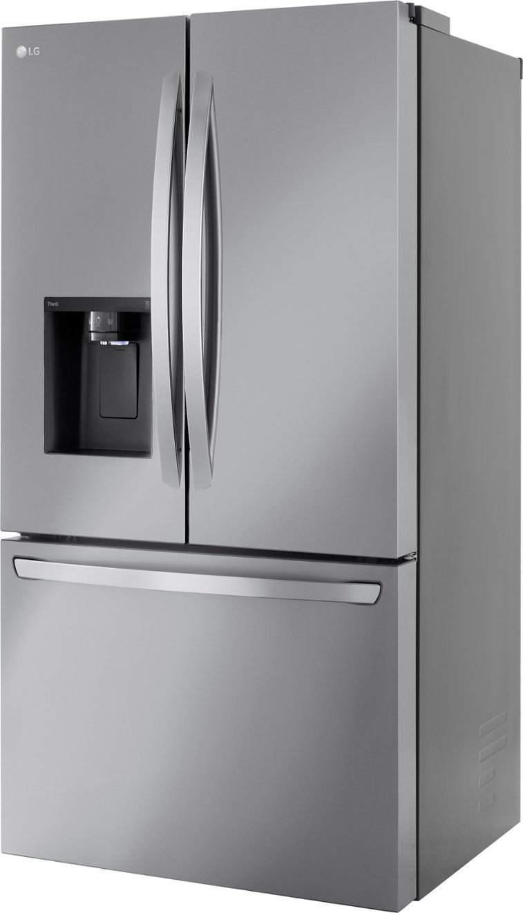 Thumbnail: LG 25.5 cu. ft. French Door Counter-Depth Refrigerator with Dual Ice LRFXC2606S