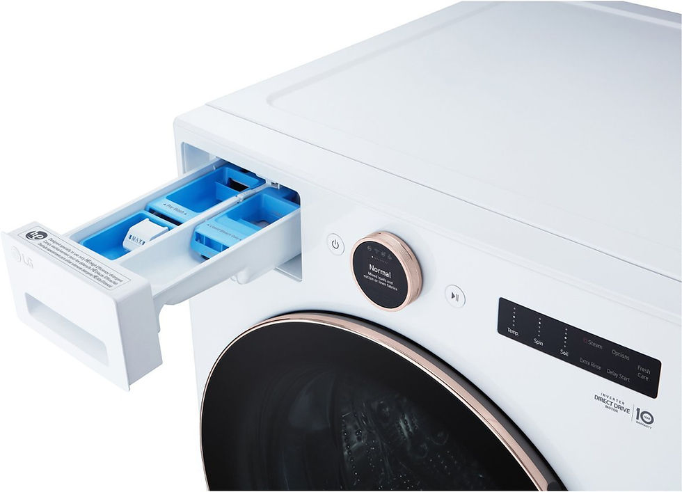 Thumbnail: LG Ultra Large Front Load Washer with TurboWash360 & TurboSteam WM6500HWA
