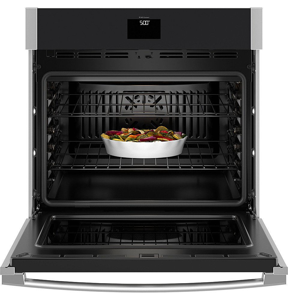 Thumbnail: GE 5.0 cu. ft. Smart Convection Wall Oven with Air Fry JTS5000SVSS