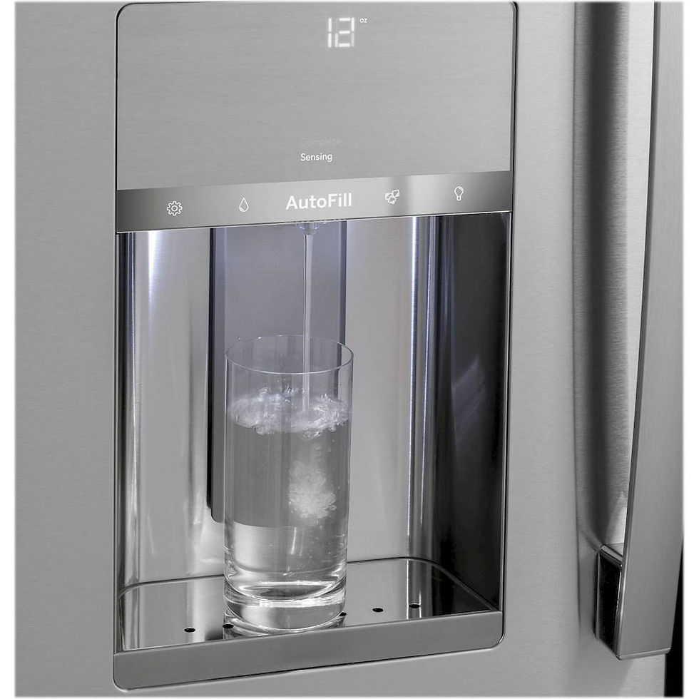 Thumbnail: Profile 28 cu. ft. Refrigerator with Adjustable Temperature Drawer PVD28BYNFS