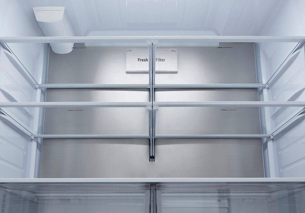 Thumbnail: LG 27 cu. ft. French Door Counter-Depth Smart Refrigerator LRFLC2706S