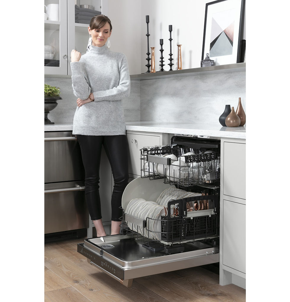 Thumbnail: Cafe 24 in. Top Control Built-In Dishwasher CDT845P4NW2