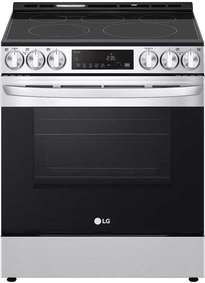 LG 30 in. Electric Range with Fan Convection & Air Fry LSEL6333F