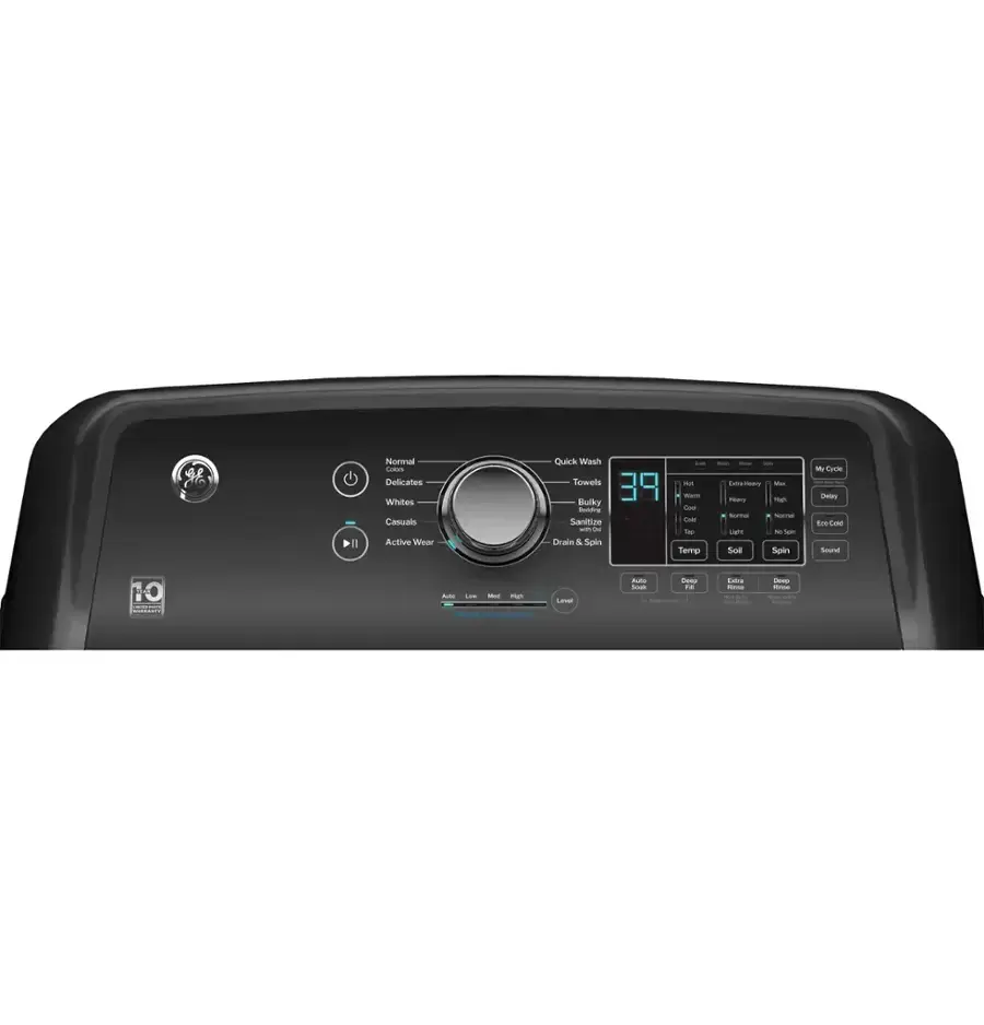 Thumbnail: GE 4.5 cu. ft. Capacity Top Load Washer with Water Level Control GTW585BPVDG