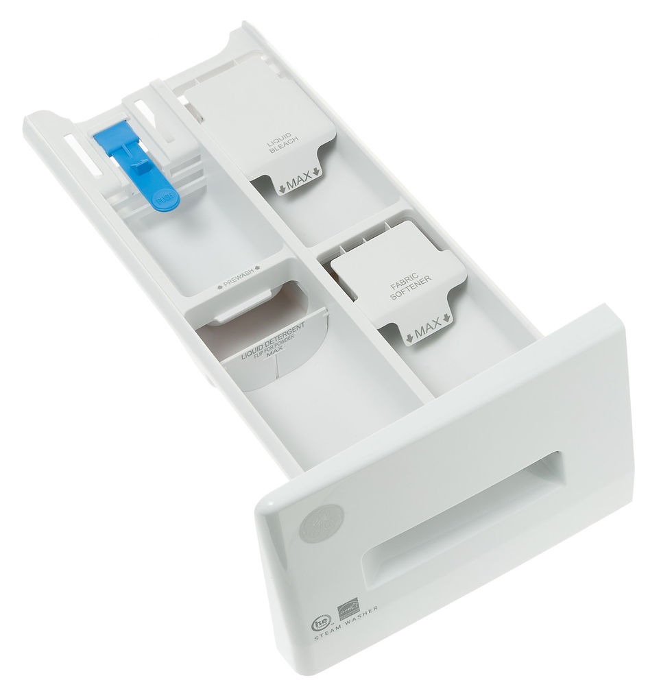 Thumbnail: GE 2.4 cu. ft. Stackable Front Load Washing Machine GFW148SSMWW