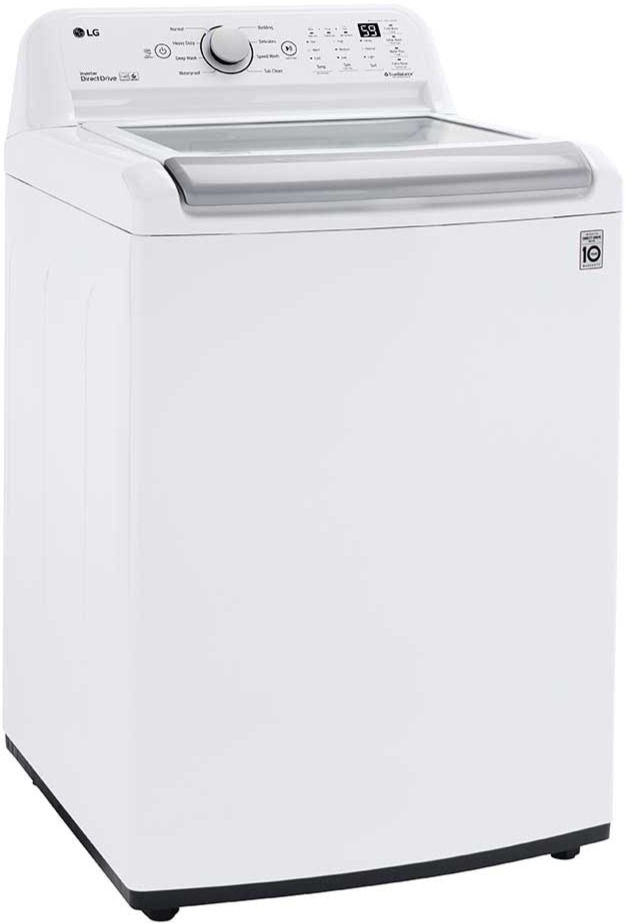 Thumbnail: LG 5.0 cu. ft. Top Load Washer in White with TurboDrum WT7150CW