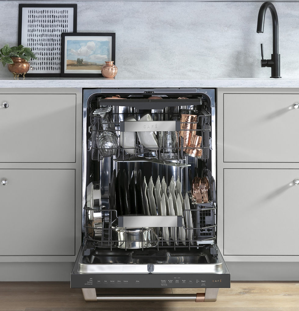 Thumbnail: Cafe 24 in. Top Control Built-In Dishwasher CDT845P4NW2