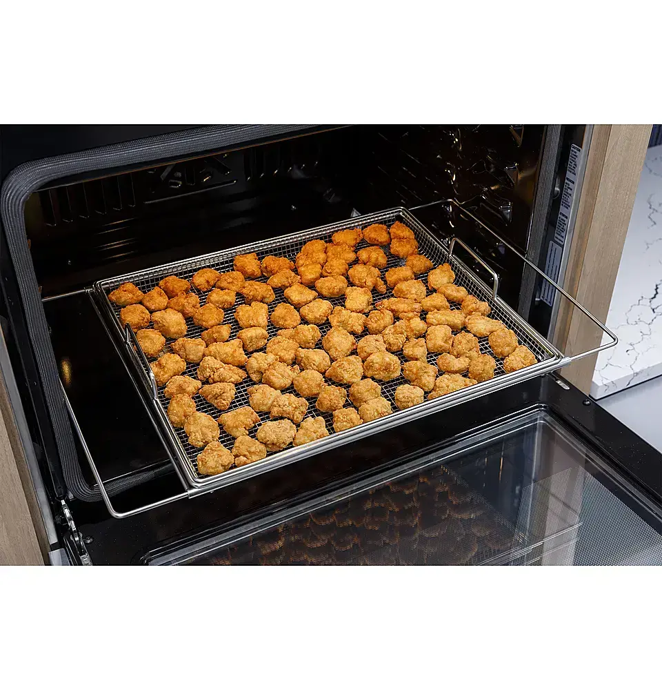 Thumbnail: GE 5.0 cu. ft. Smart Convection Wall Oven with Air Fry JTS5000SVSS