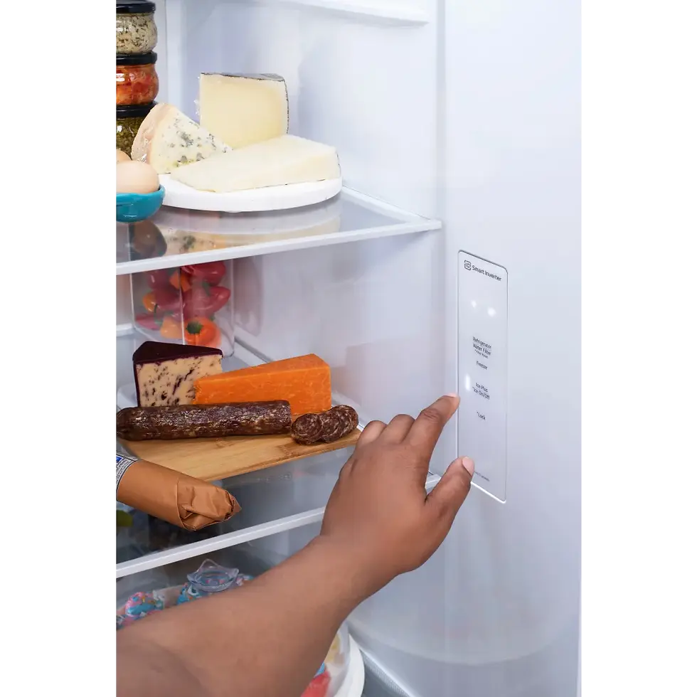 Thumbnail: LG 23 cu. ft. Side by Side Counter Depth Refrigerator LRSXC2306S