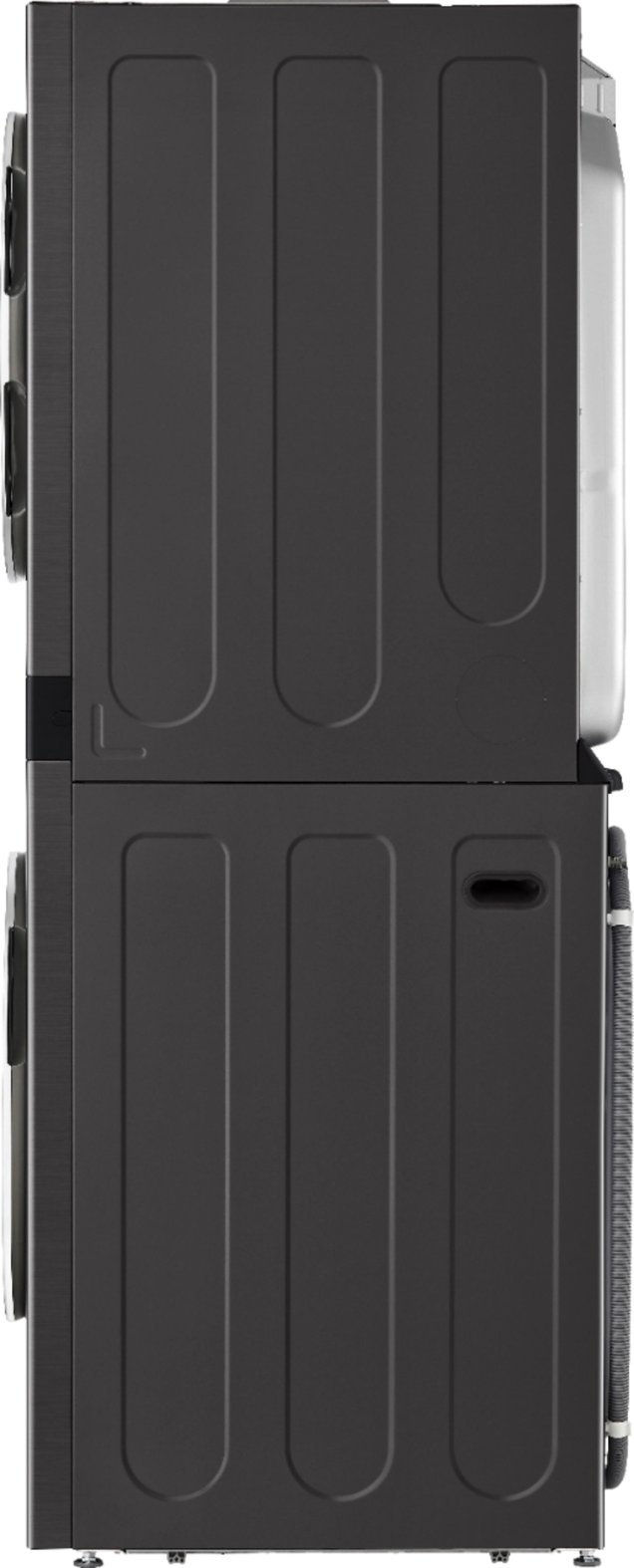 Thumbnail: LG 4.5 cu. ft. Washer 7.4 cu. ft. Dryer Washtower in Black Steel WKEX200HBA