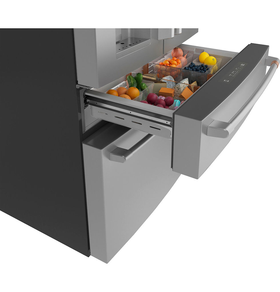Thumbnail: Cafe 22.3 cu. ft. Counter Depth Refrigerator with Convertible Drawer