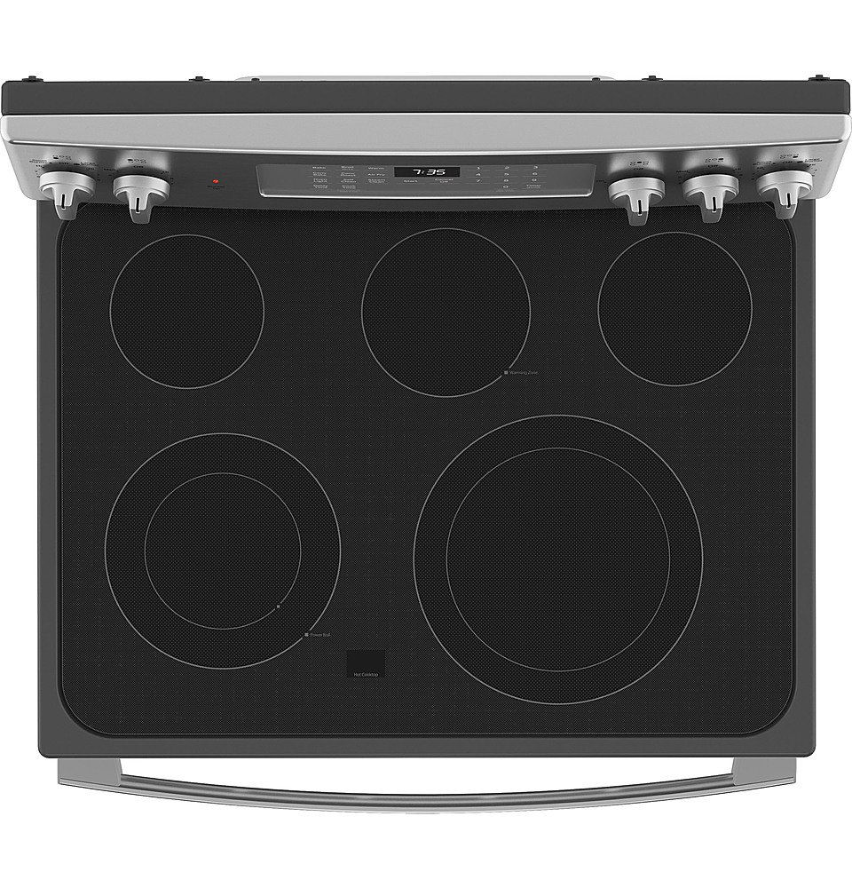 Thumbnail: GE Freestanding Electric Range w/ Convection & Air Fry JB735SPSS