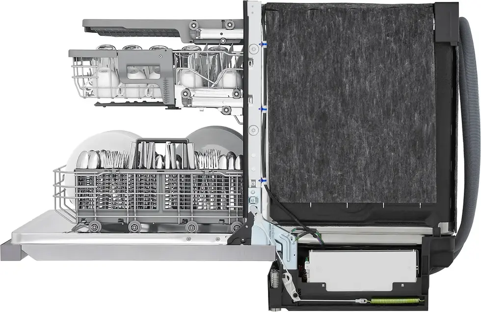 Thumbnail: LG Top Control Smart Dishwasher with QuadWash Pro & Dynamic Heat Dry LDPH5554S