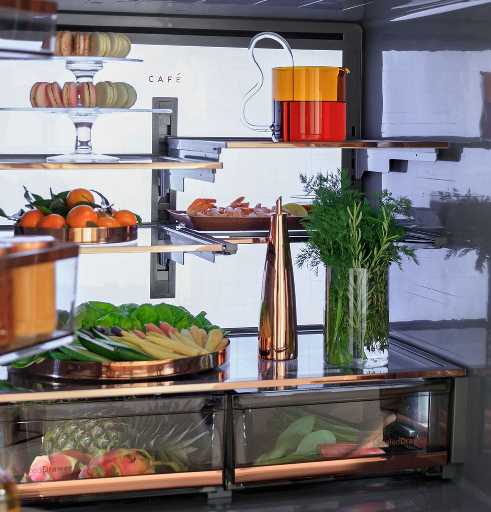 Thumbnail: Cafe 22.3 cu. ft. Counter Depth Refrigerator with Convertible Drawer