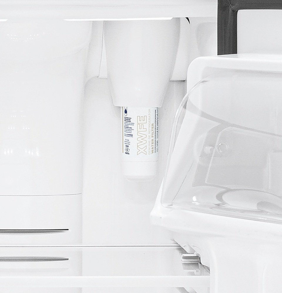 Thumbnail: GE 23 cu. ft. Side by Side Refrigerator, Standard Depth GSS23GYPFS