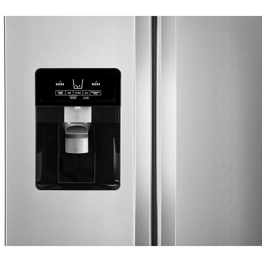 Thumbnail: Whirlpool 25 cu. ft. Side by Side Refrigerator WRS325SDHZ