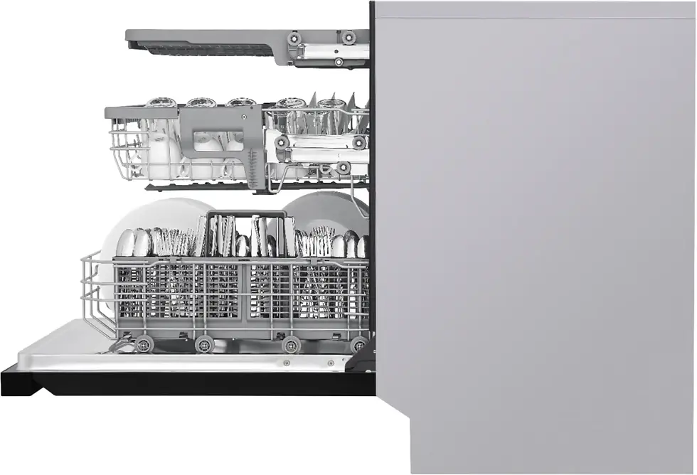 Thumbnail: LG Front Control Dishwasher with QuadWash LDFN4542B