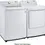 Thumbnail: LG 7.3 cu. ft. Electric Dryer with Sensor Dry DLE7000W