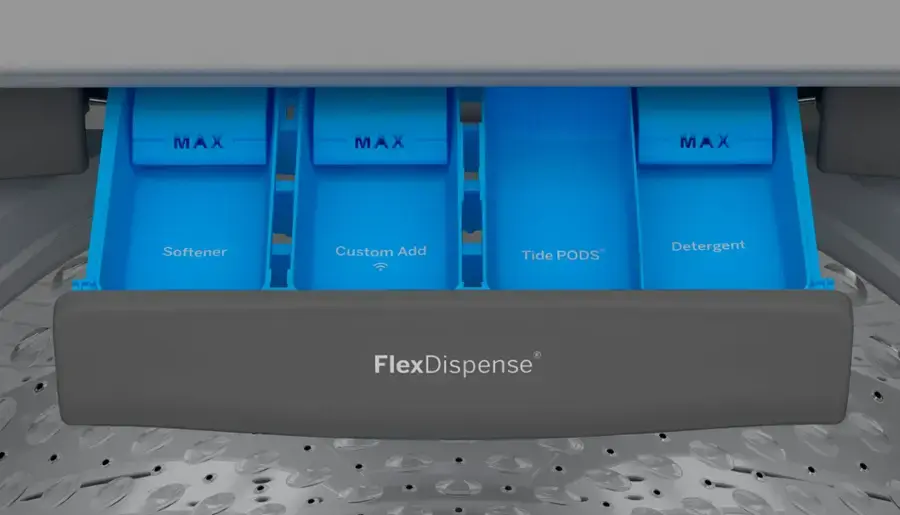Thumbnail: Profile 5.0 cu. ft. Top Load Washer with Smart Dispenser PTW600BPRDG