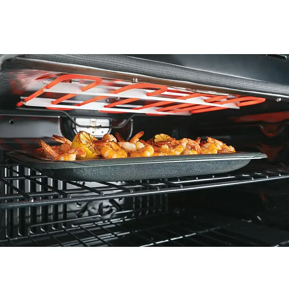 Thumbnail: GE 5.0 cu. ft. Smart Convection Wall Oven with Air Fry JTS5000SVSS