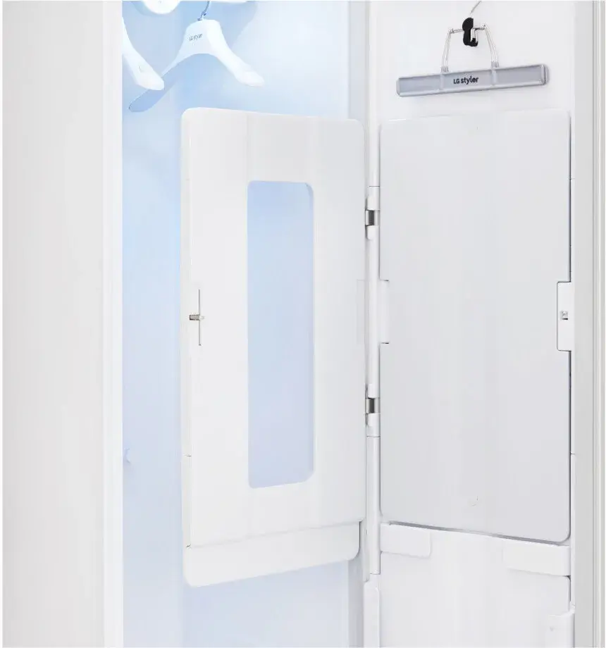 Thumbnail: LG Smart Styler Steam Closet with TrueSteam Technology and Moving Hangers S3WFBN