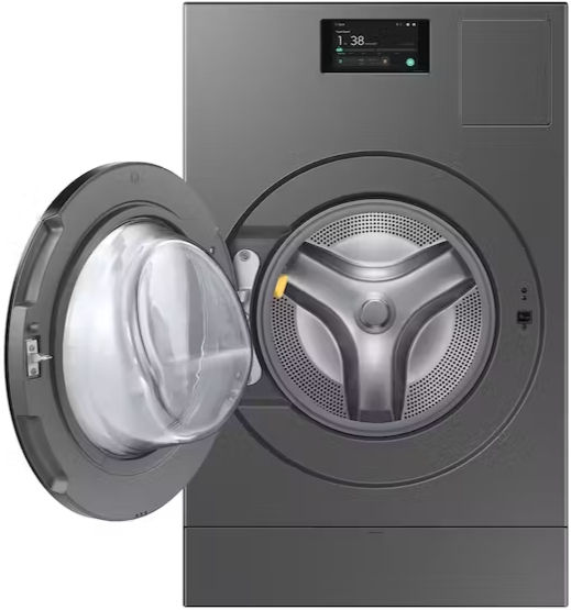 Thumbnail: Samsung Bespoke 5.3 cu. ft. Washer Dryer Combo with Super Speed WD53DBA900HZ