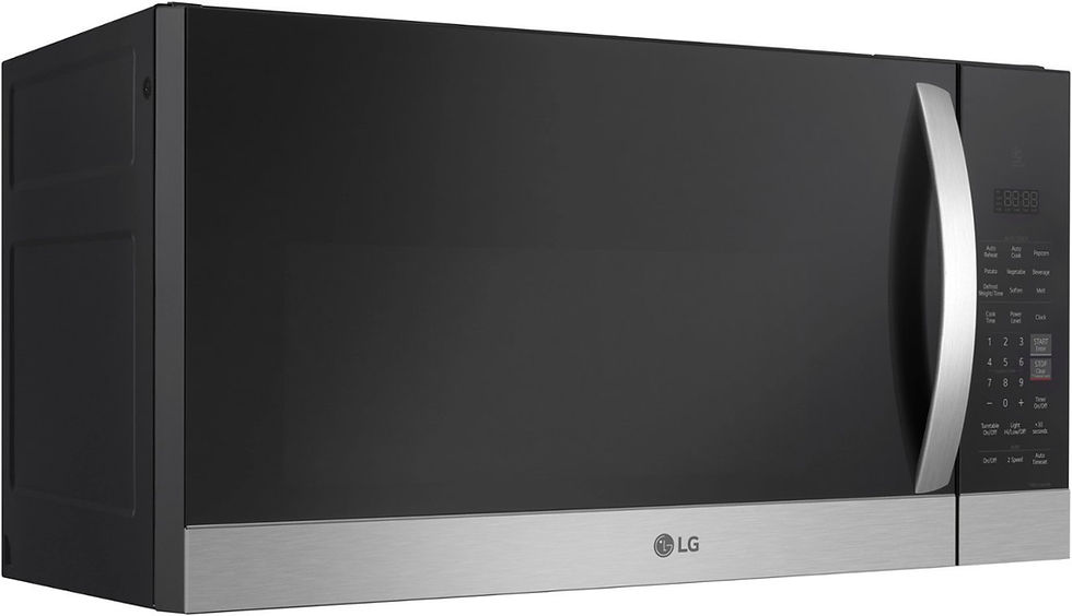 Thumbnail: LG 1.7 cu. ft. 30 in. Width Over-the-Range Microwave with EasyClean MVEM1721F